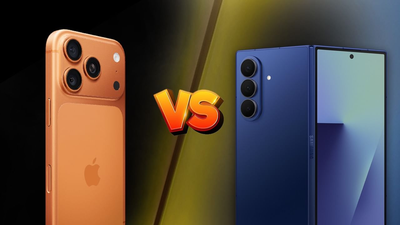 Battle of the Flagships iPhone 17 Pro Max vs. Samsung Galaxy Z Fold 7